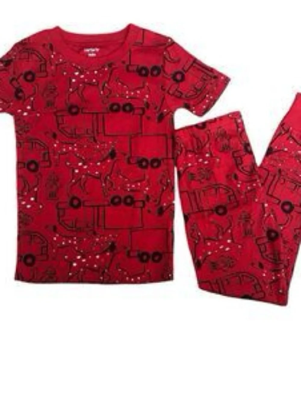 Old Navy 4T Pajama Bundle | Fire Truck & Construction Vehicle PJs | 2 Sets